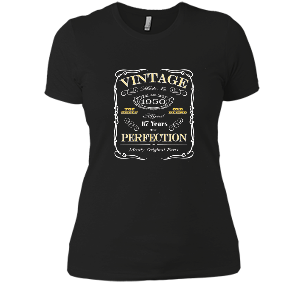 67th Birthday Gift T-Shirt - Born In 1950 Vintage Style
