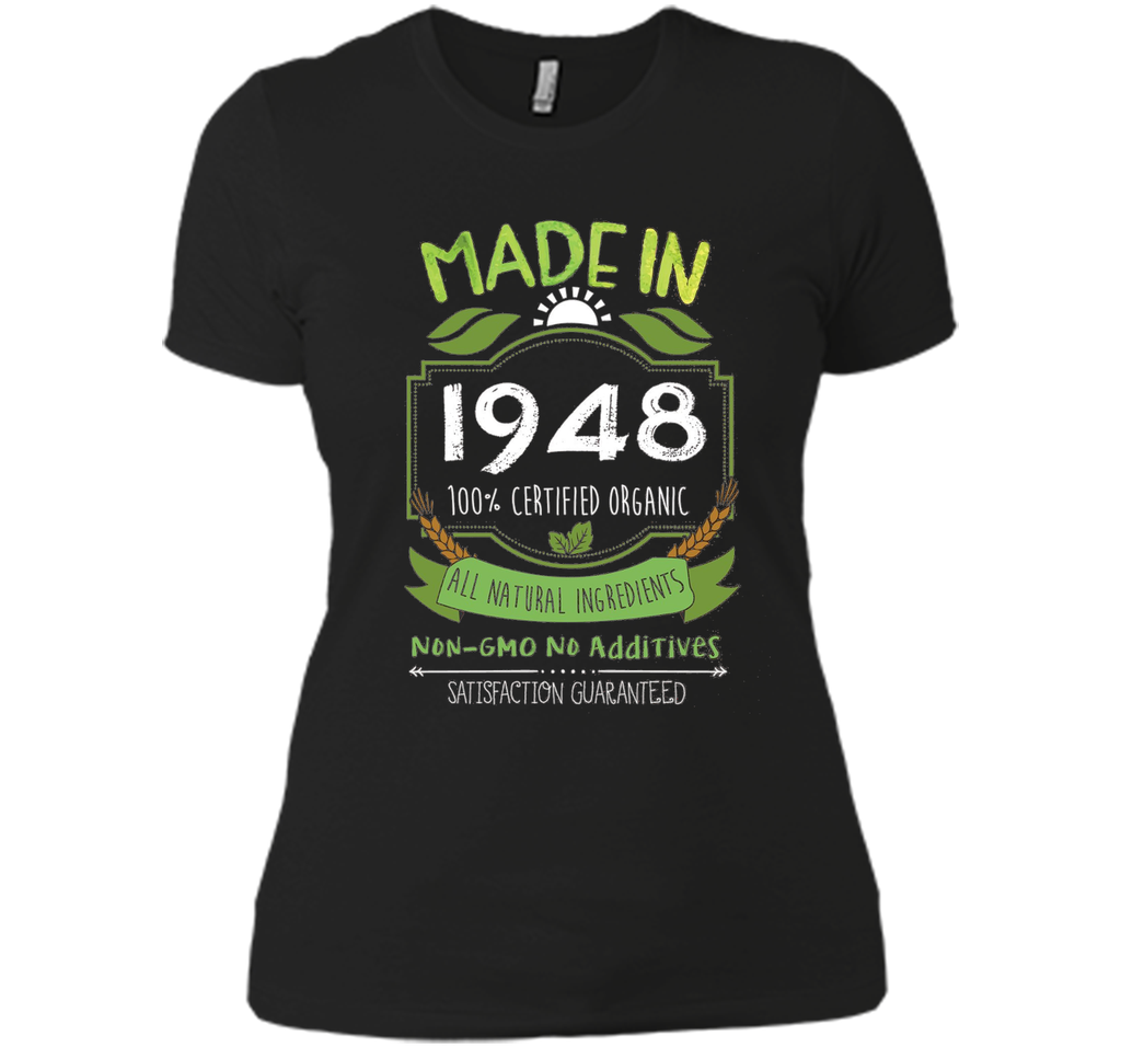 Made In 1948 Organic 68th Birthday 68 Years Old Gift T-Shirt