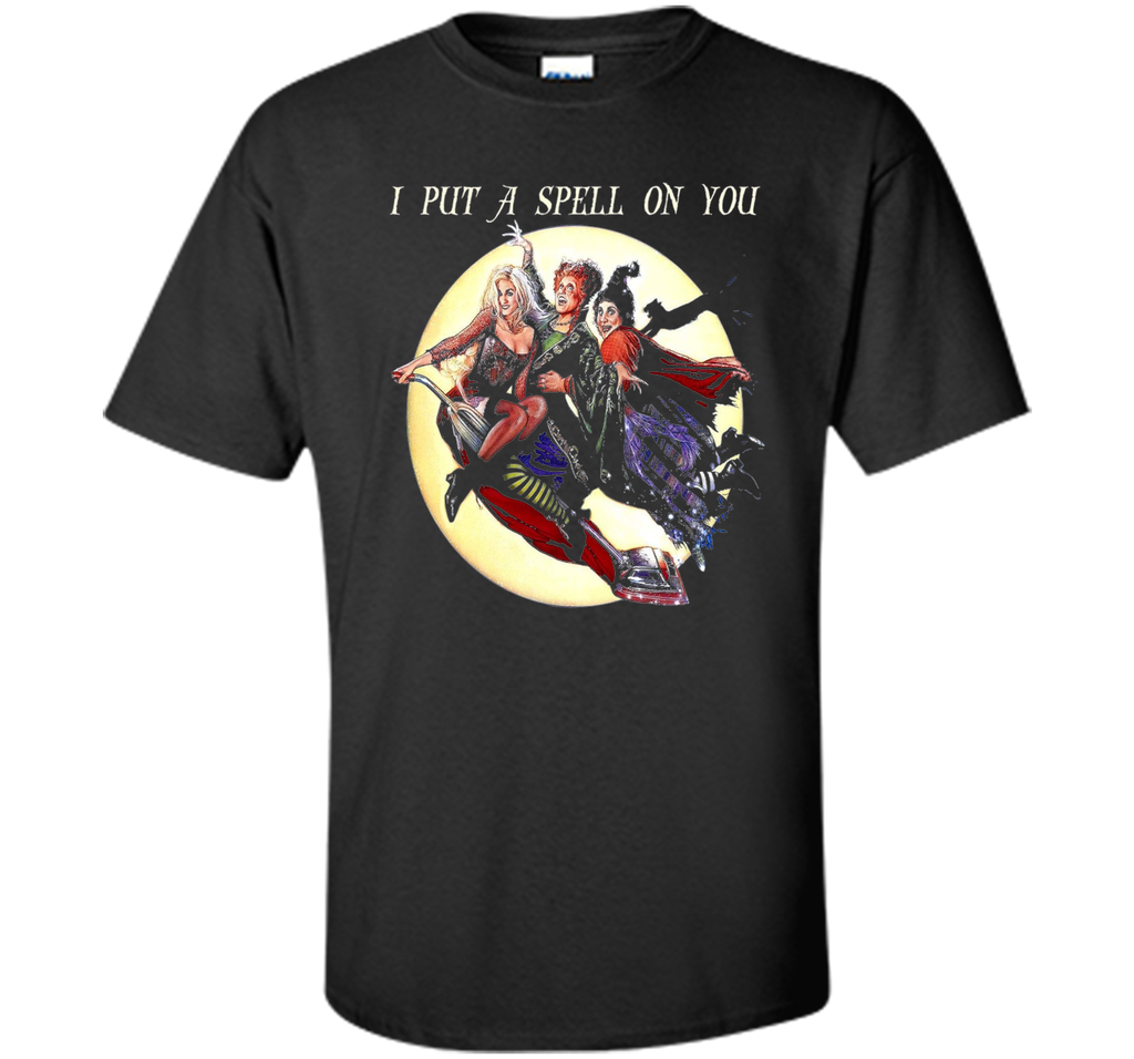 Hocus & Pocus I Put A Spell On You Halloween T-Shirt