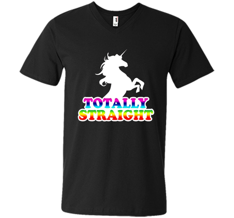 AW Fashions Totally Straight - Gay Pride Premium T-shirt