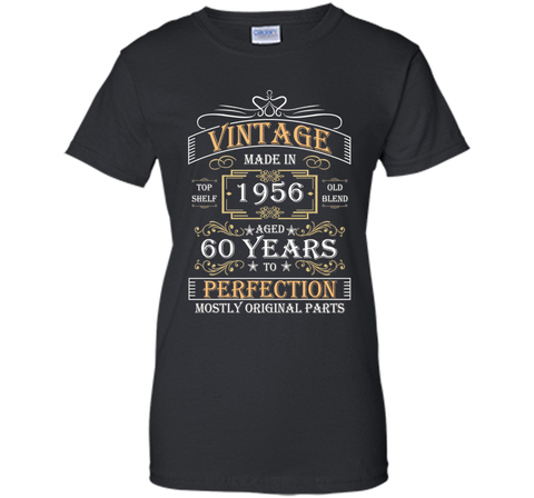 1956 Tshirts-Perfectibility 1956 - 60th Birthday T-Shirt