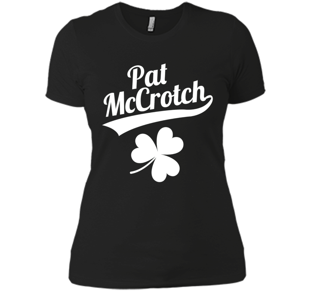 Funny Pat McCrotch St. Patricks Shamrock Tee Shirt