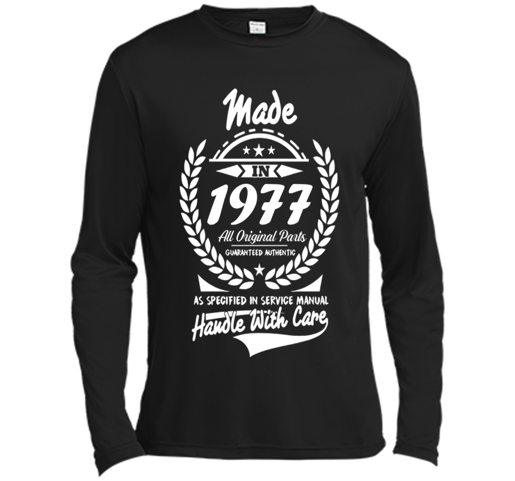 Made in 1977 tshirt 40th Birthday gift Tshirt