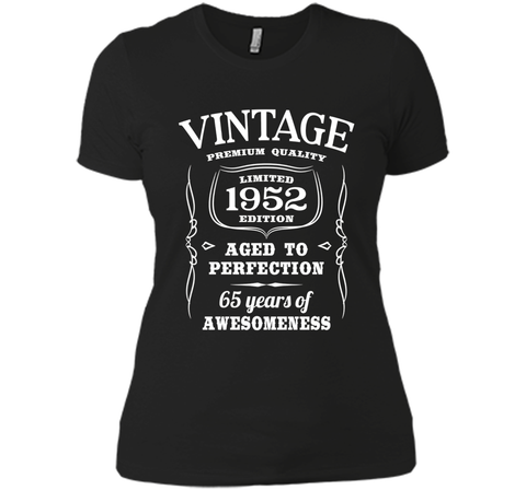 65th Birthday Gift T-Shirt Limited 1952 Edition