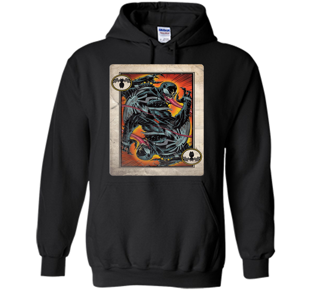 Venom Playing Card Graphic T-Shirt