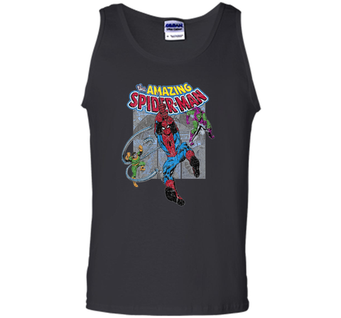 Amazing Spider-Man Battles Evil Graphic T-Shirt