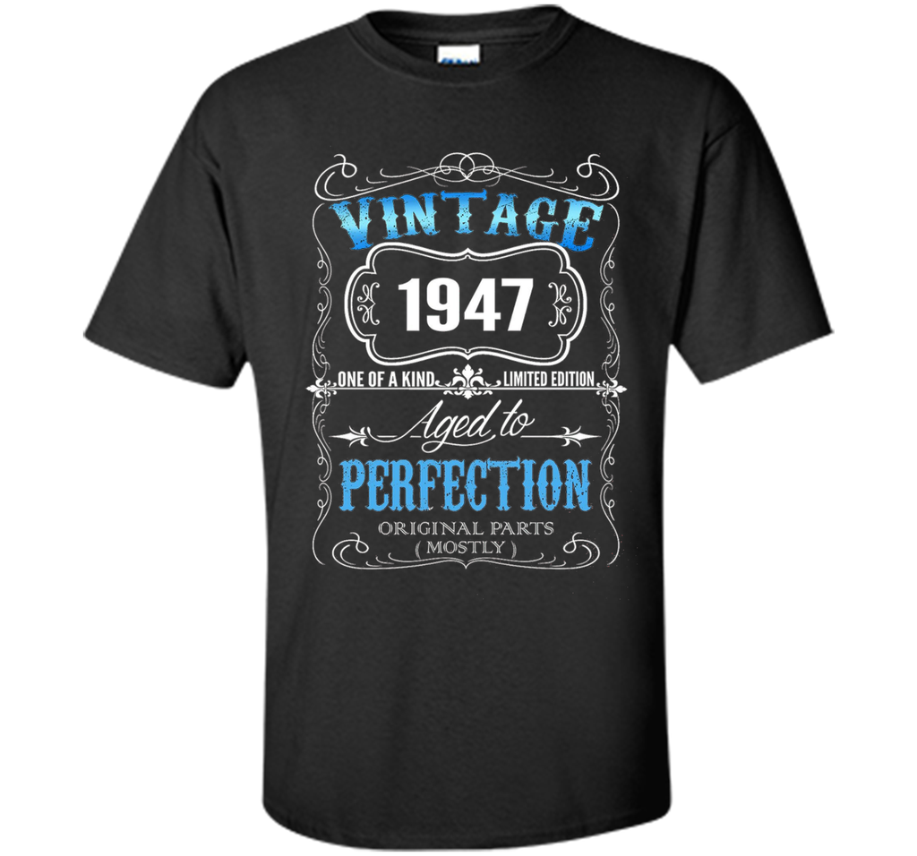 Vintage born in 1947 tshirt 70 Years old birthday