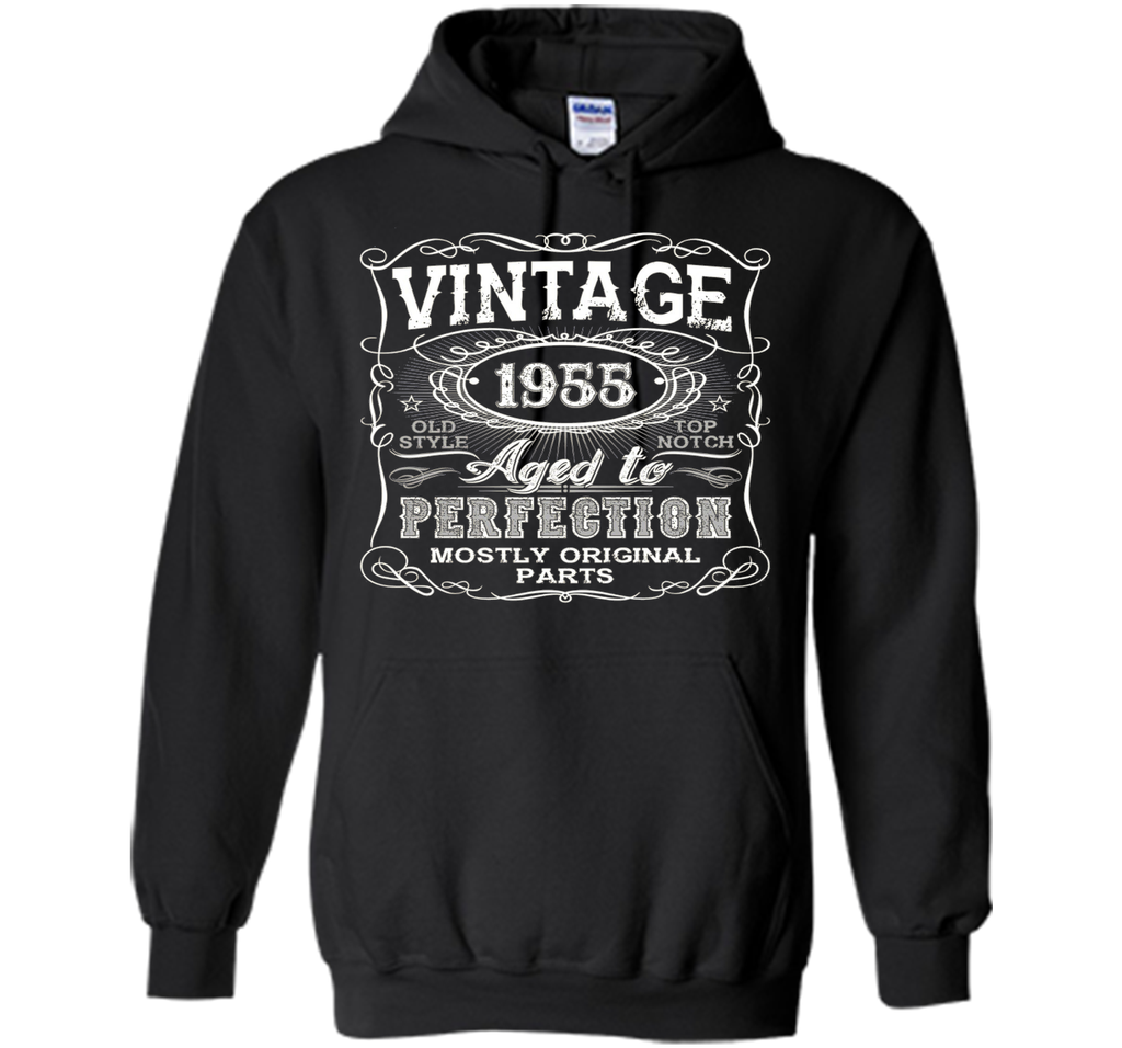 Vintage 1955 Aged To Perfection Tshirt 61st Birthday Gifts