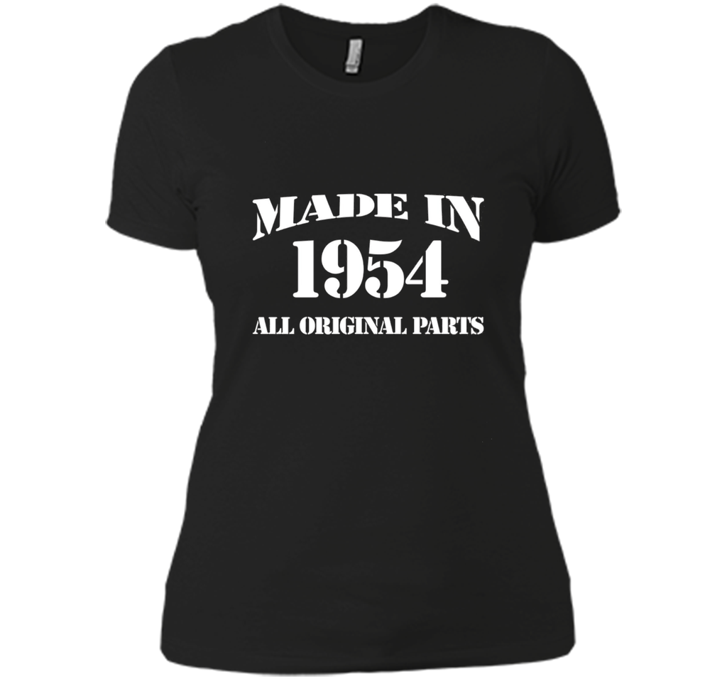 62th Birthday Gift Made In 1954 All Original Parts T-Shirt