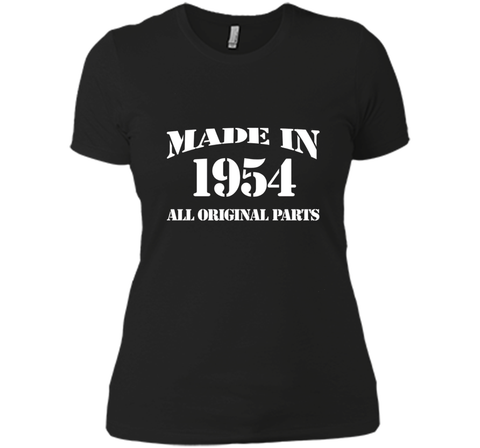 62th Birthday Gift Made In 1954 All Original Parts T-Shirt