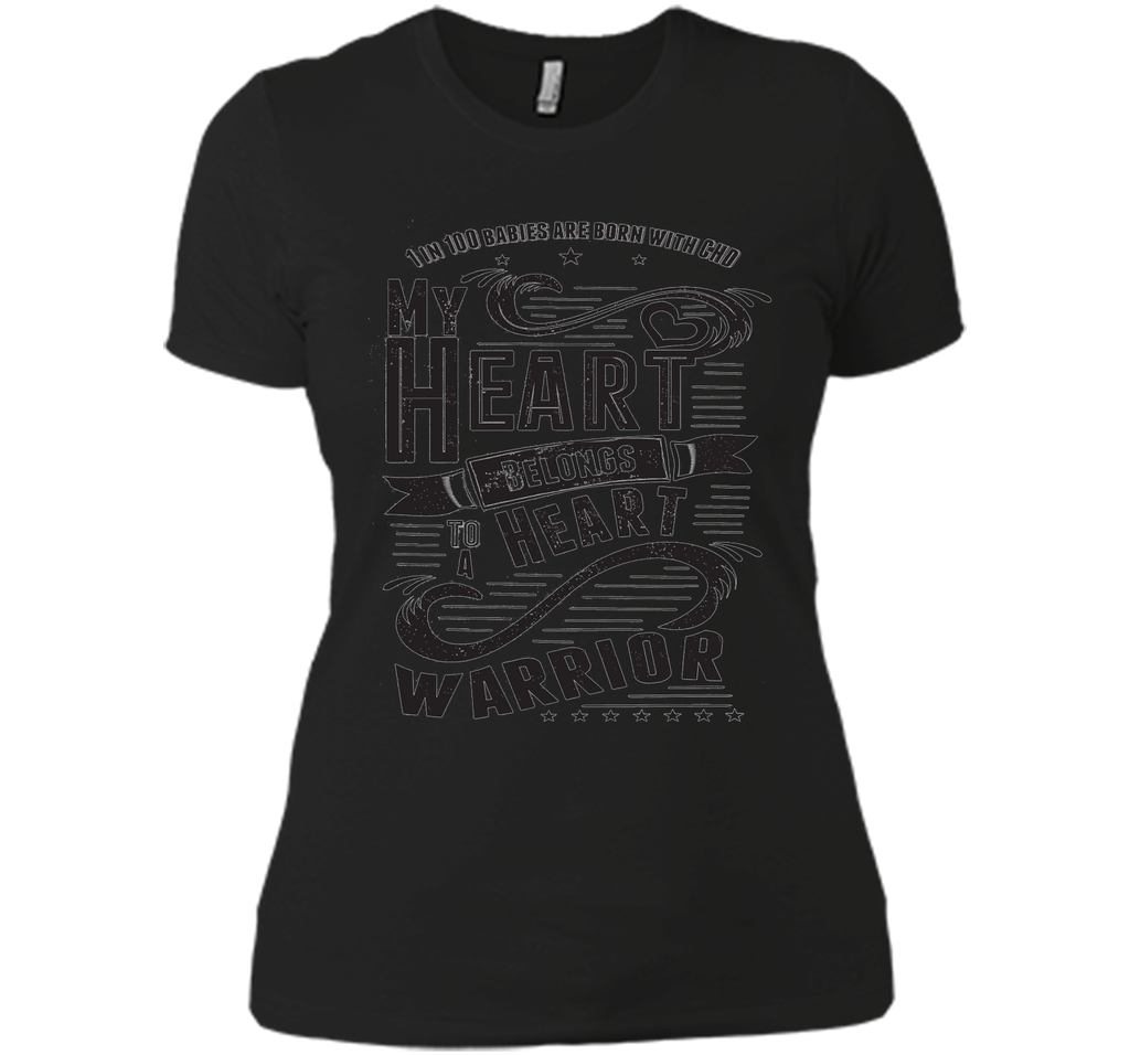 CHD Shirts - My Heart Belongs To A Heart Warrior T-Shirt