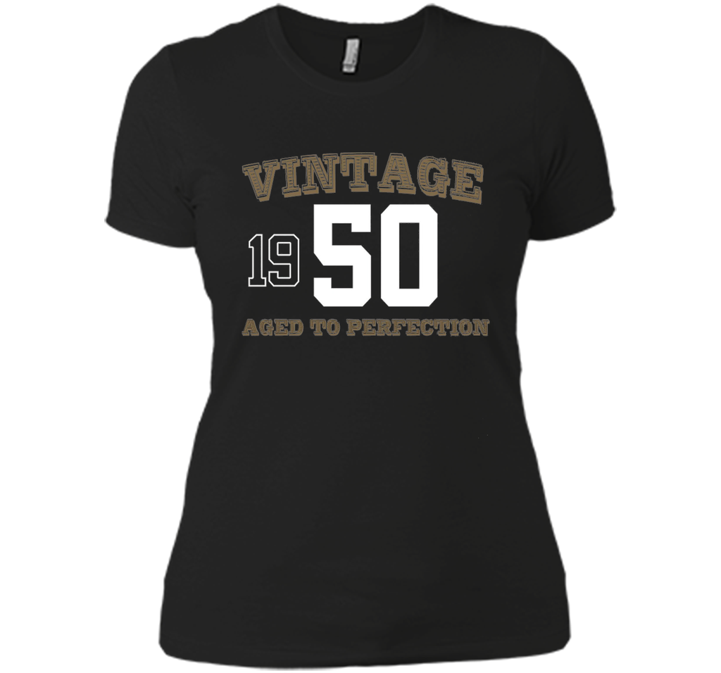 Vintage 1950 Perfect Aged Shirt. 66th Birthday Gift T-Shirt