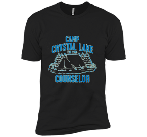 Camp Crystal Lake Counselor Tee Funny Halloween T-Shirt
