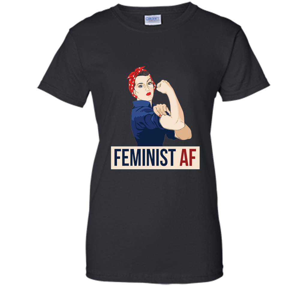 Feminist AF shirt rosie riveter Feminism teeshirt