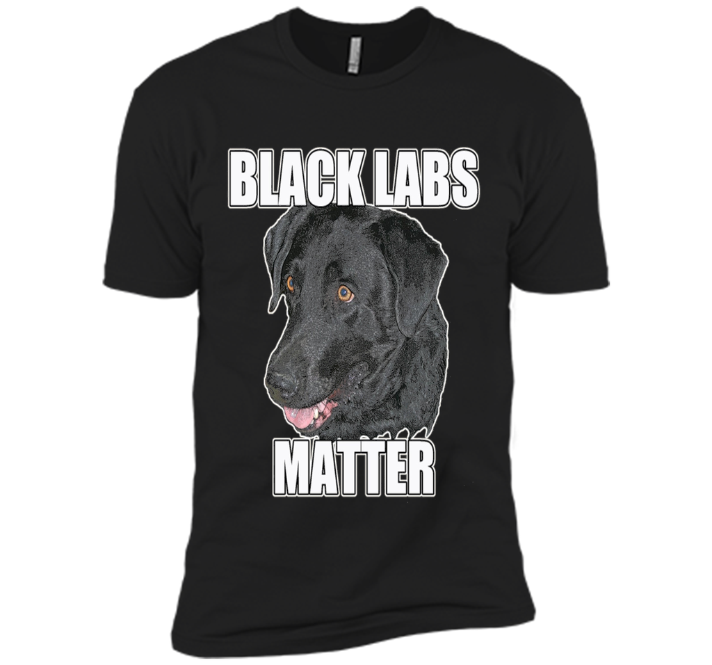 Black Labs Matter T-shirt
