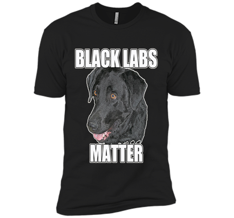 Black Labs Matter T-shirt