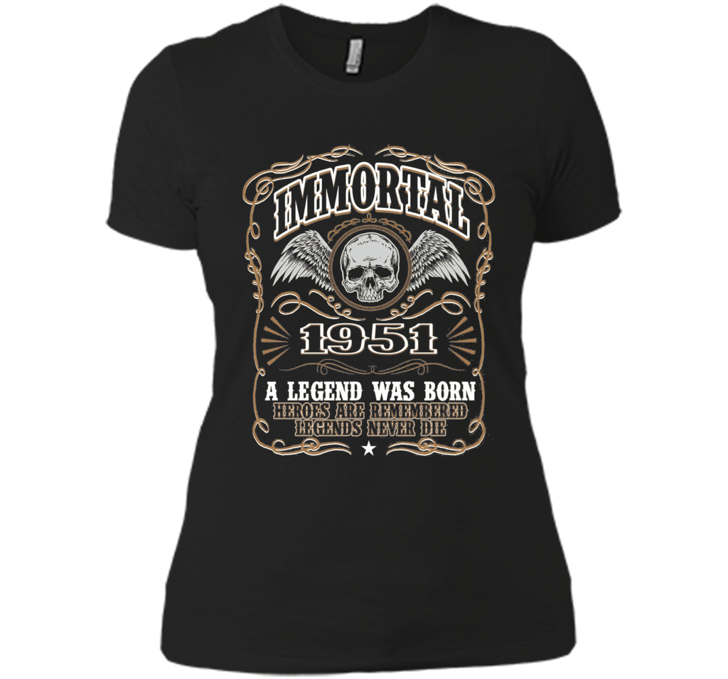 Immortal 1951 T-Shirt. 65th Birthday Gift For Men.