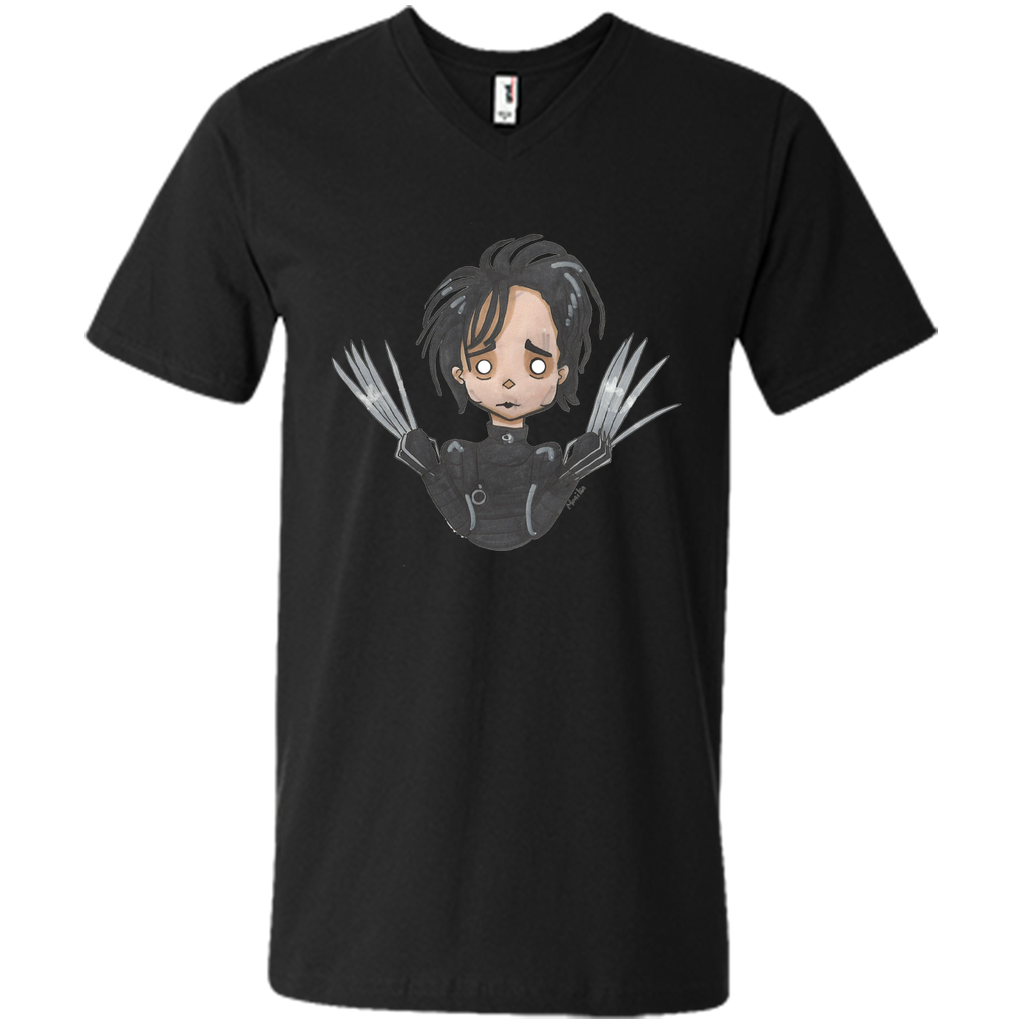 Edward Scissorhands-Cartoon graphic T-Shirt
