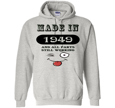 67th Birthday Gift Made in 1949 Funny Ladies Gentlemans T-Sh