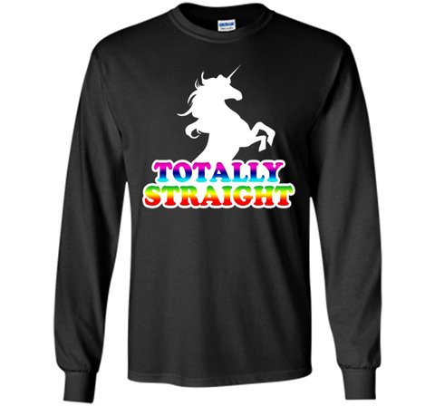 AW Fashions Totally Straight - Gay Pride Premium T-shirt