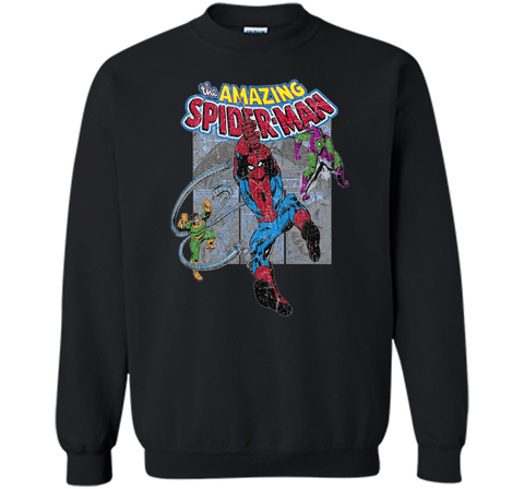 Amazing Spider-Man Battles Evil Graphic T-Shirt