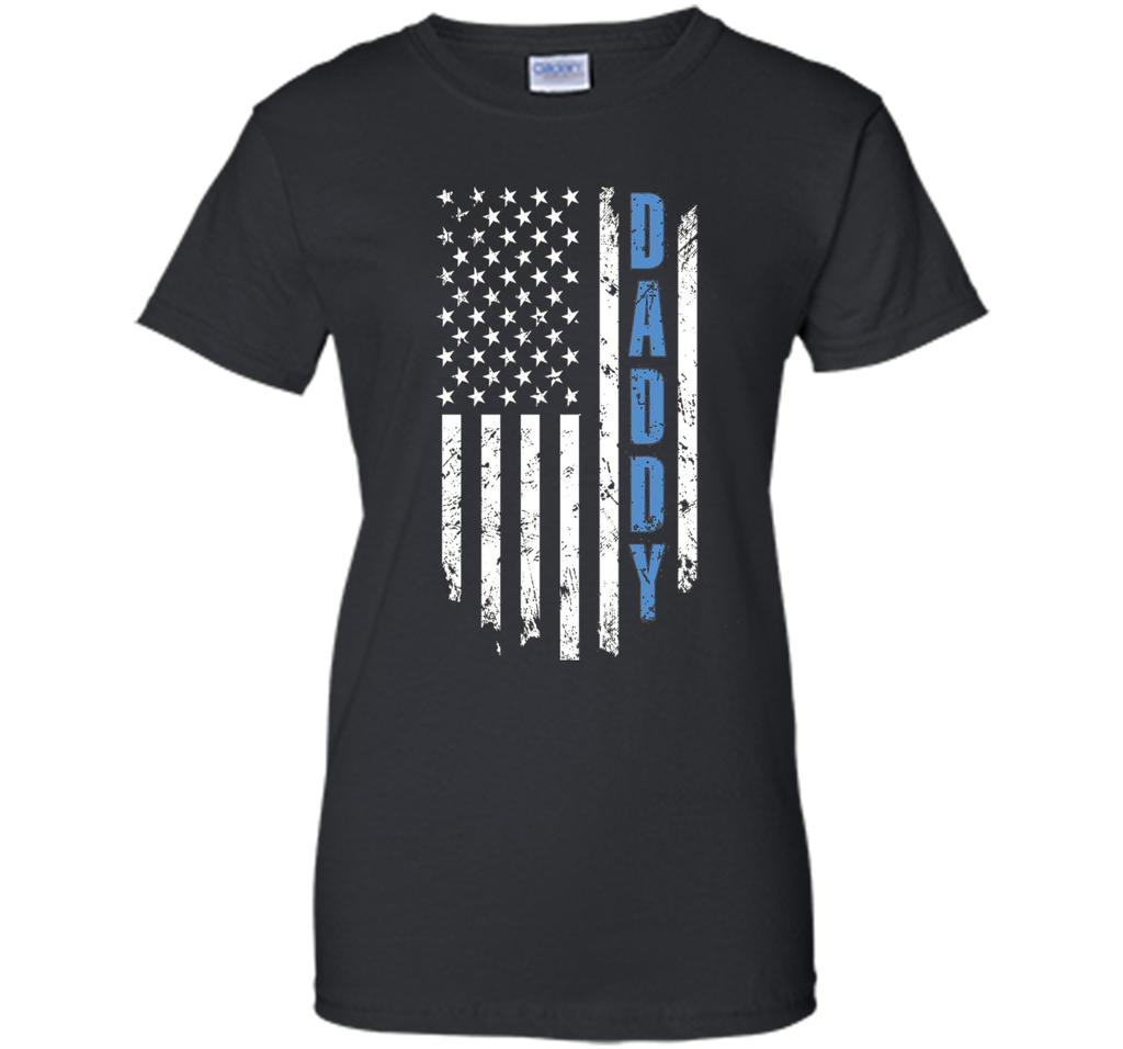 Men's Father's Day Gift Daddy Shirt Daddy American Flag T-Shirt US