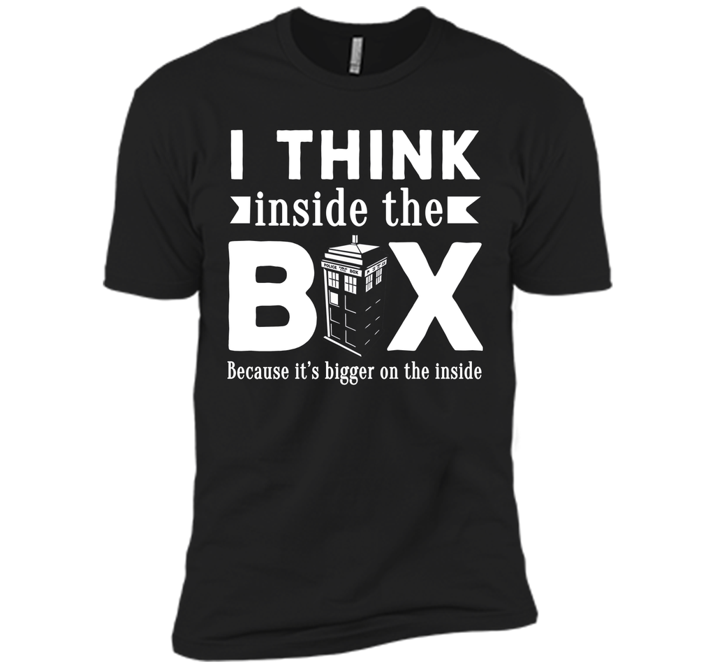 I think inside the box doctor who tardis T-Shirt