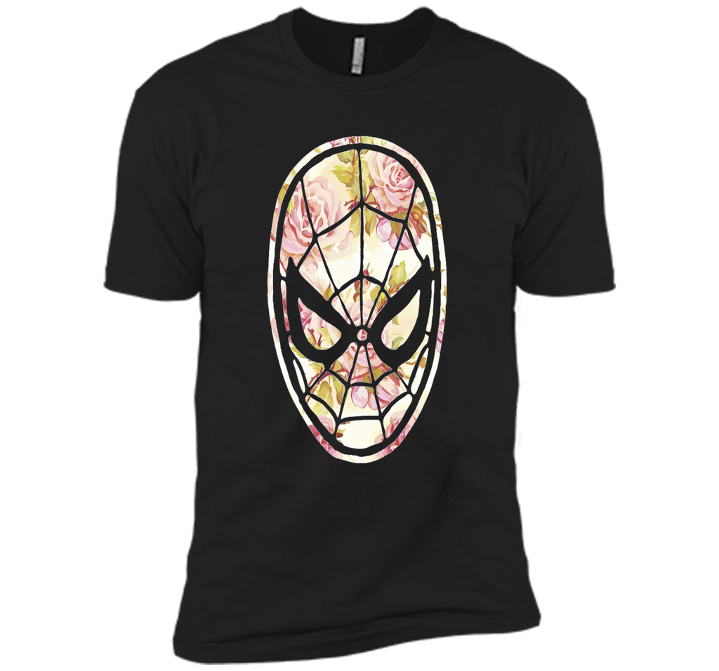 Spider-Man Floral Print Graphic T-Shirt