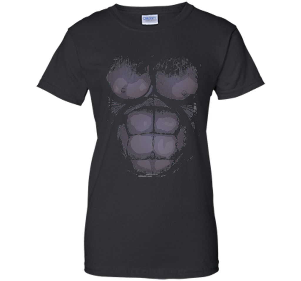 Funny Gorilla Chest Costume Halloween T-Shirt
