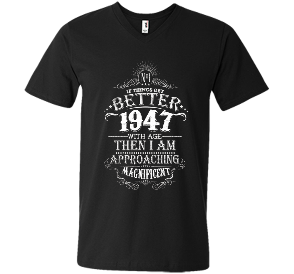 69th Years Old 1947 Vintage Awesome T-Shirt Gift Birthday