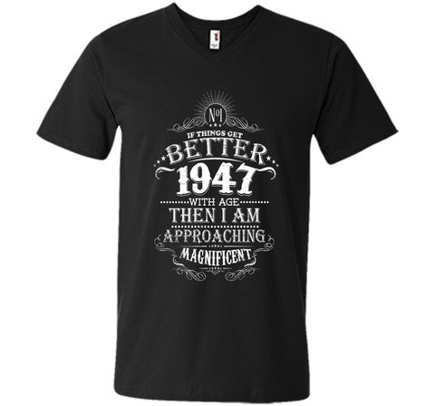 69th Years Old 1947 Vintage Awesome T-Shirt Gift Birthday