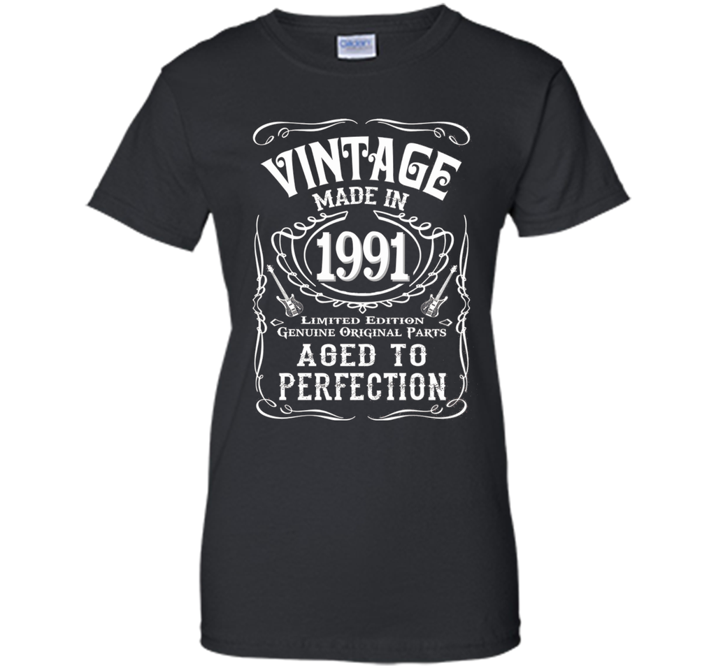 Vintage Made In 1991 Birthday Gift Idea T Shirt