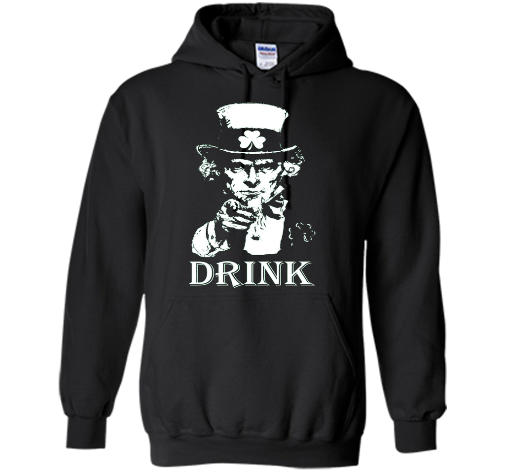 Irish Leprechaun Uncle Sam St Patricks Day Funny T-Shirt