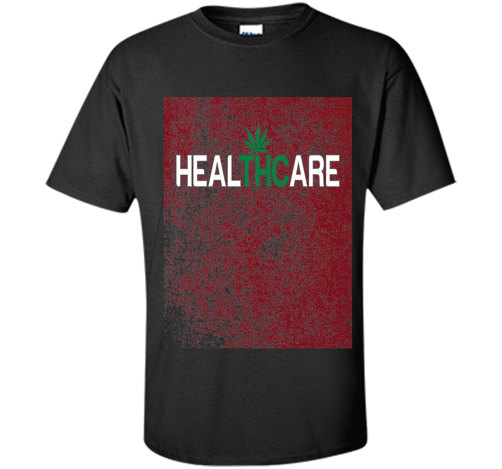 Medical Marijuana HealTHCare Fitted T-Shirt - THC - Colors