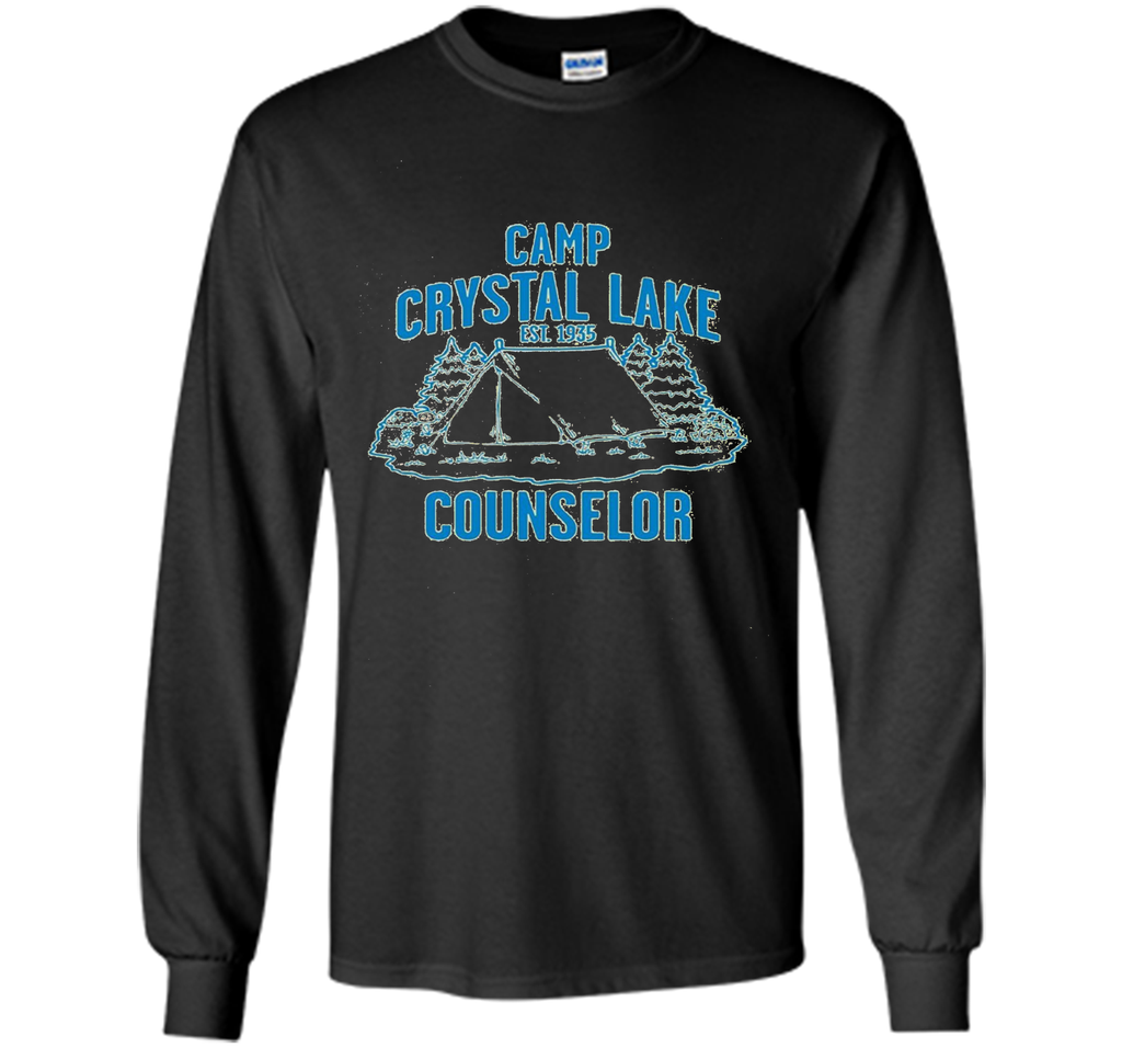 Camp Crystal Lake Counselor Tee Funny Halloween T-Shirt