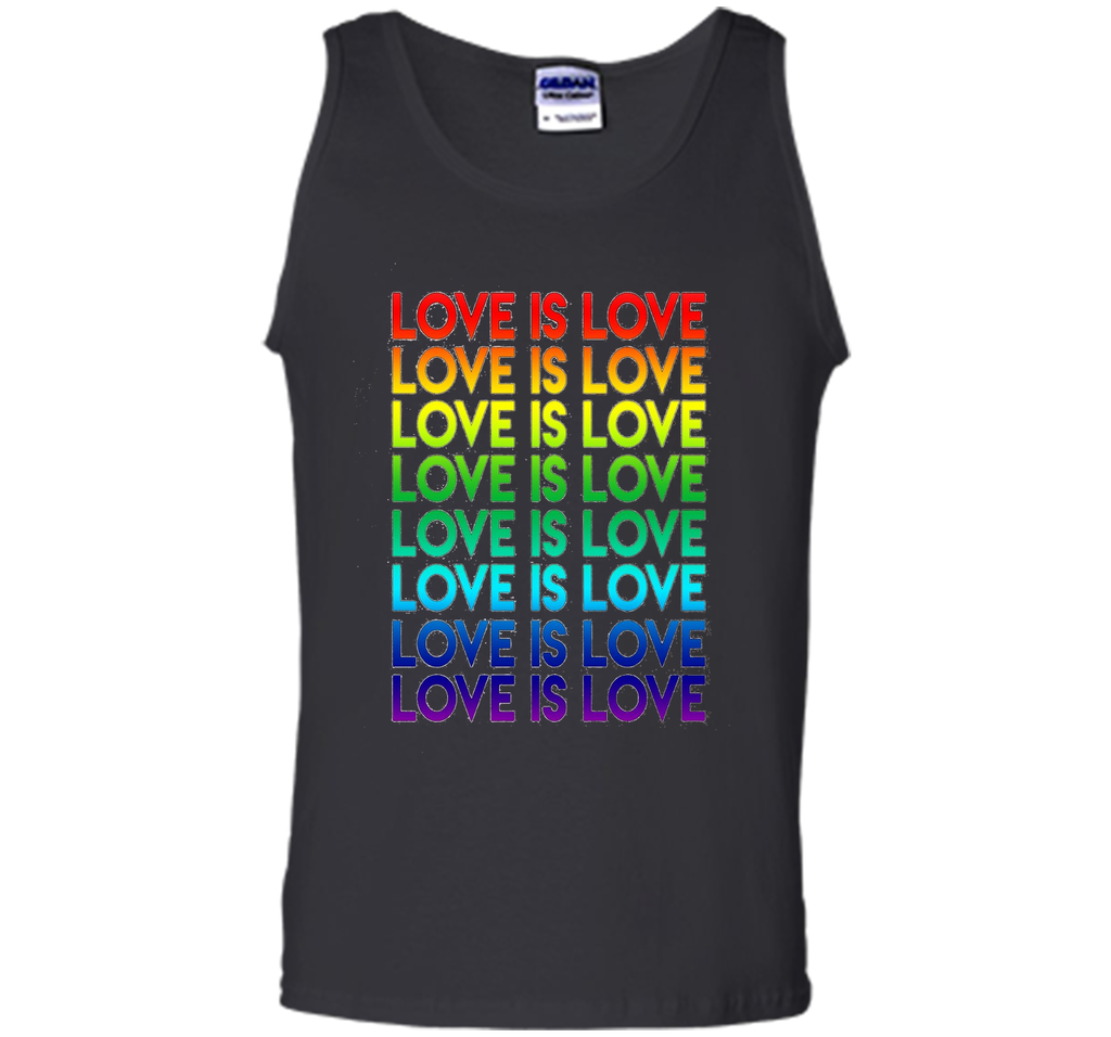 PROUD LOVE IS LOVE T-SHIRT For LGBT and Gay Pride Gift