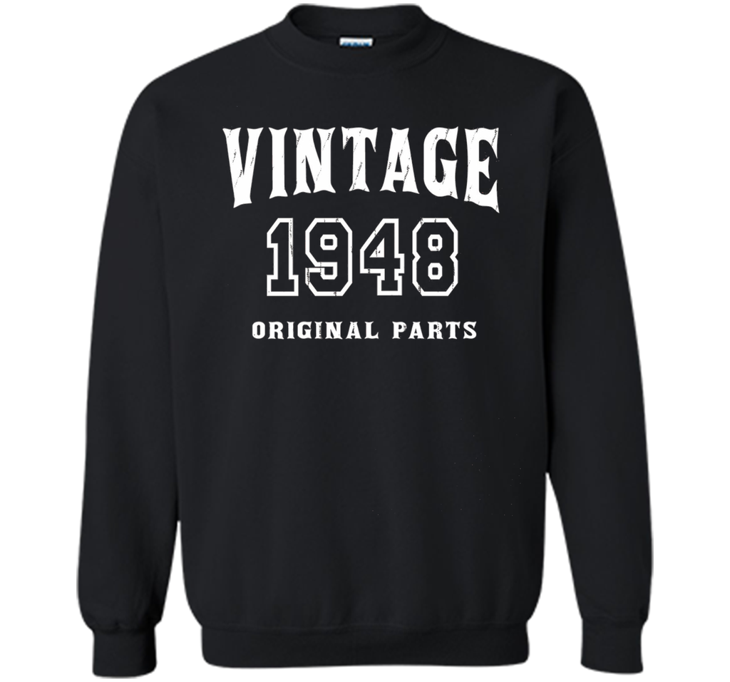 Vintage Original Parts 1948 Distressed Birthday Gift T-shirt