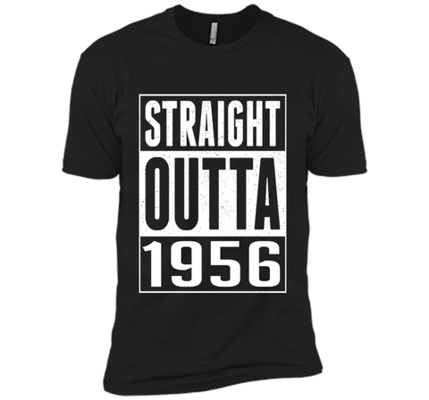61th Birthday Gift T-Shirt STRAIGHT OUTTA 1956 Shirt