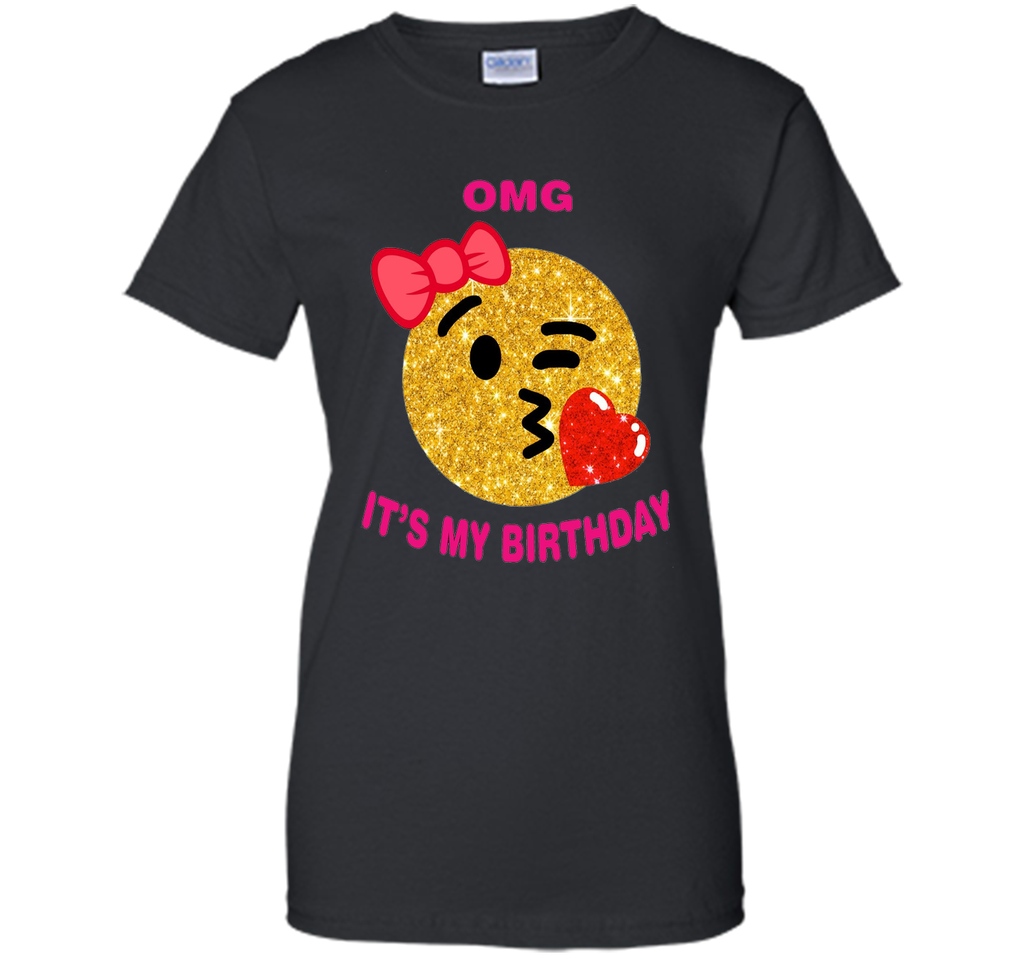 It's My Birthday Emoji Pink Shirt
