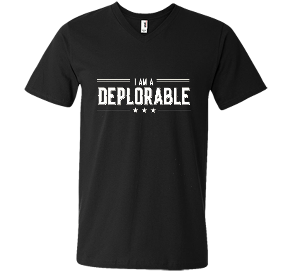 Official Trump I Am a Deplorable T-Shirt