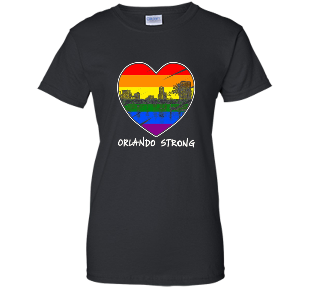 Orlando Strong Florida Skyline Gay Pride LGBT T Shirt