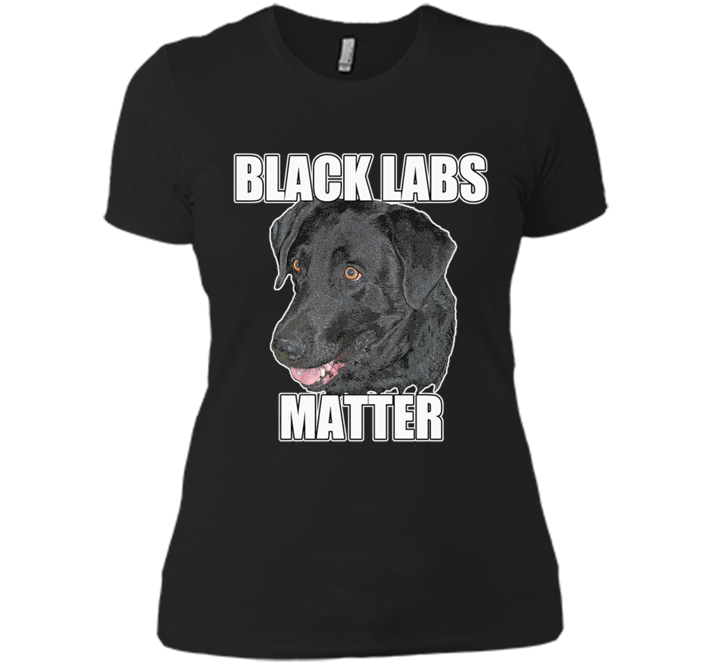 Black Labs Matter T-shirt