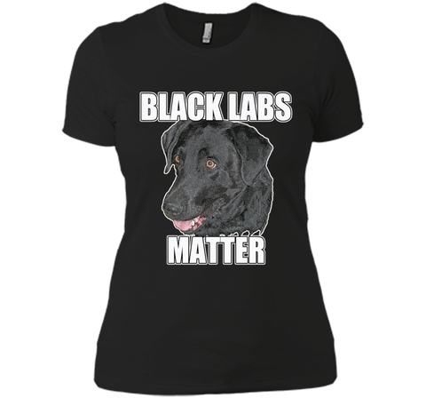 Black Labs Matter T-shirt