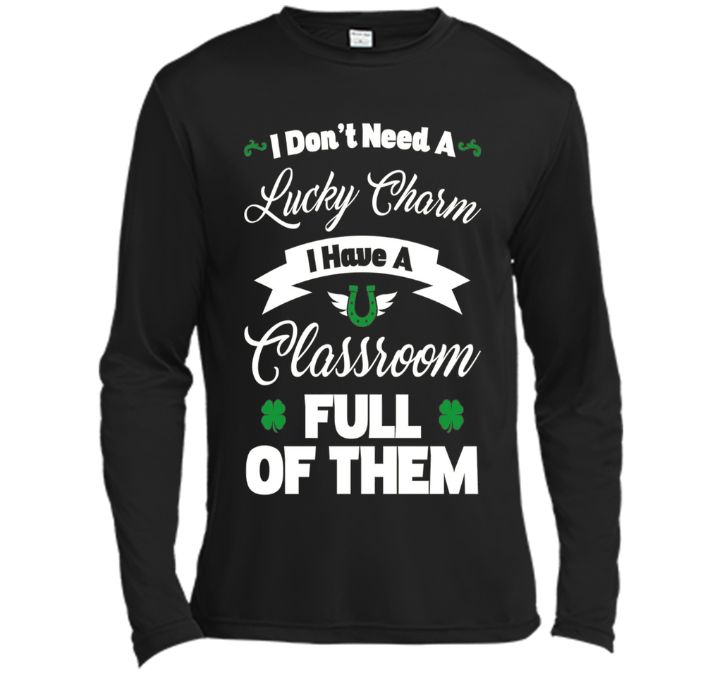 Teacher St Patrick's Day T-Shirt Funny Lucky Shamrock Gift