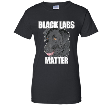 Black Labs Matter T-shirt