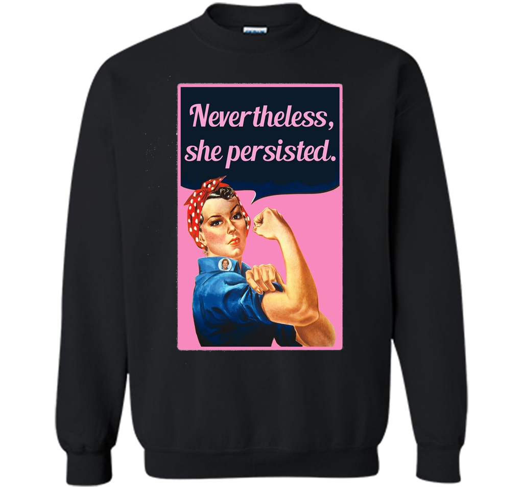 Nevertheless She Persisted Tshirt by Scarebaby
