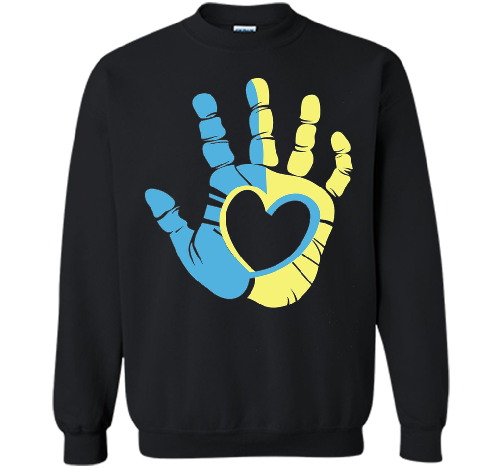 Down Syndrome Awareness Hand Unisex Tshirt