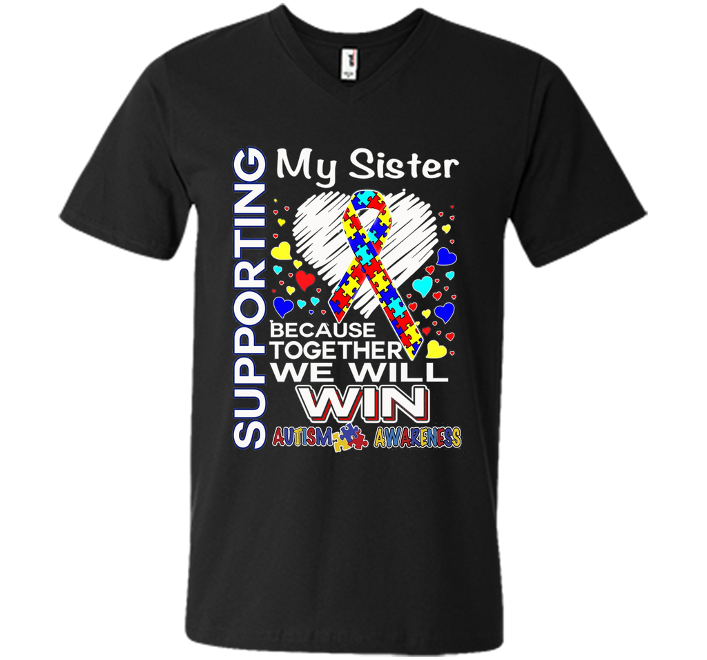 Supporting My Sister - Autism Awareness shirt