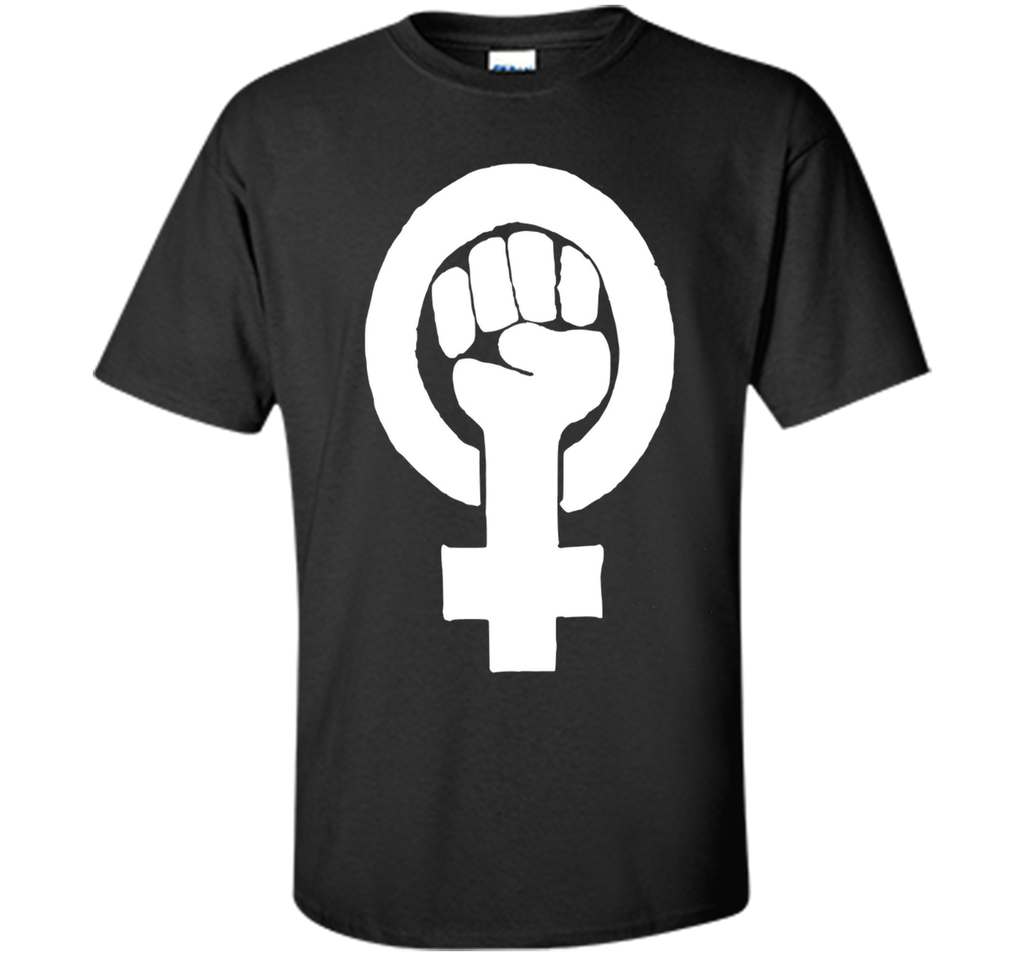 Feminist Symbol T-Shirt Protestor Support Feminism