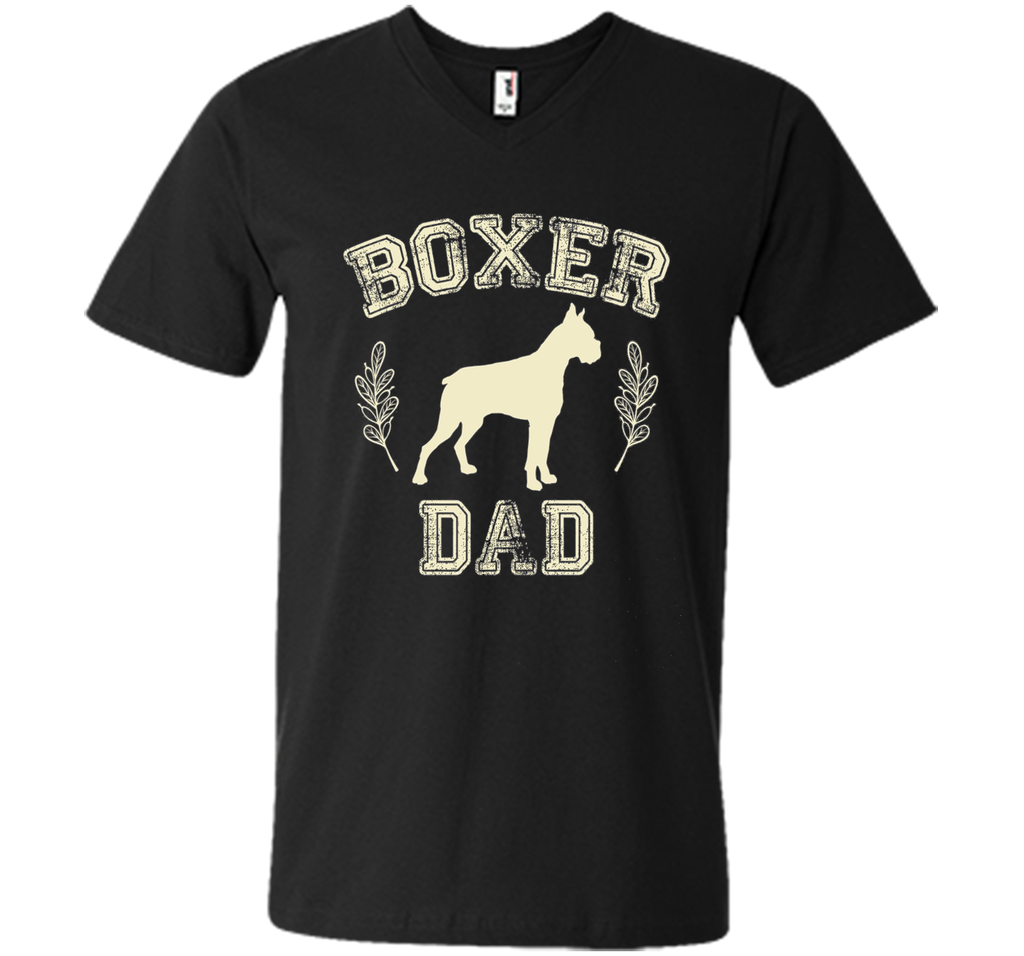 Boxer Dog Gifts Boxer Dad Shirt Father's Day Dog Lover Him